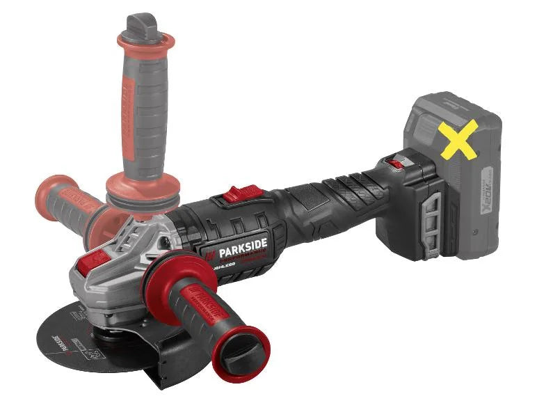Amoladora angular recargable 20V