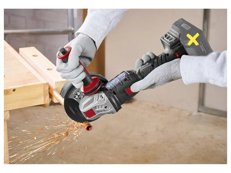 Amoladora angular recargable 20V
