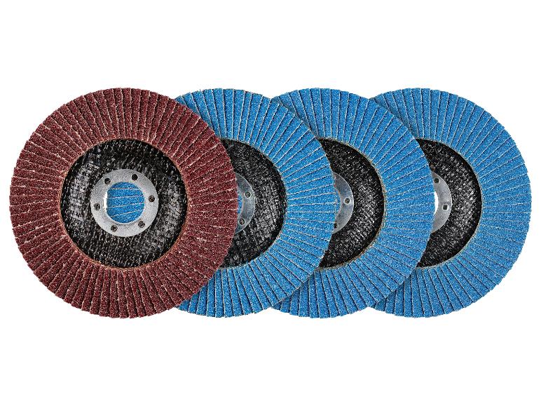 Accesorios para amoladora angular de 125 mm, para lijado/pulido