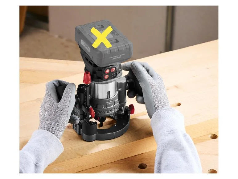 Fresadora multifunción recargable 20 V