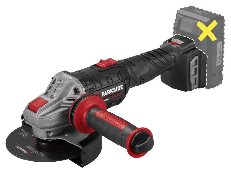 Amoladora angular recargable 20V
