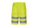 Pantalón de trabajo corto para hombre con Softshell reflectante