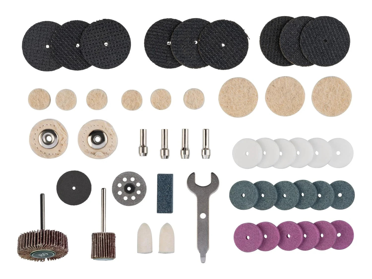 Juego de accesorios para mini amoladora de precisión, 544 piezas.