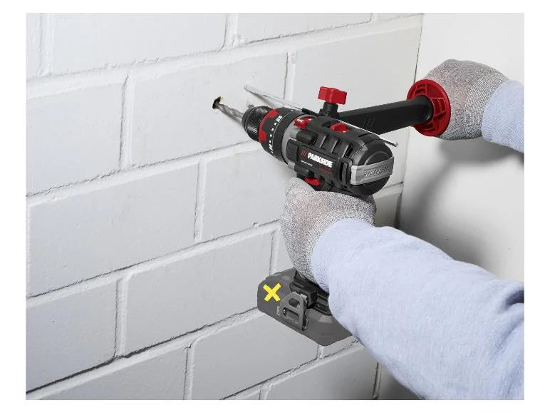Taladro atornillador percutor recargable 20 V
