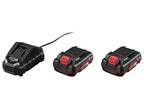 Set de taladro atornillador percutor recargable 20 V